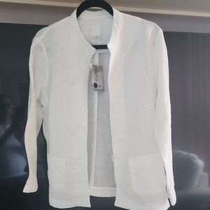 Elegant White Women's Jacket